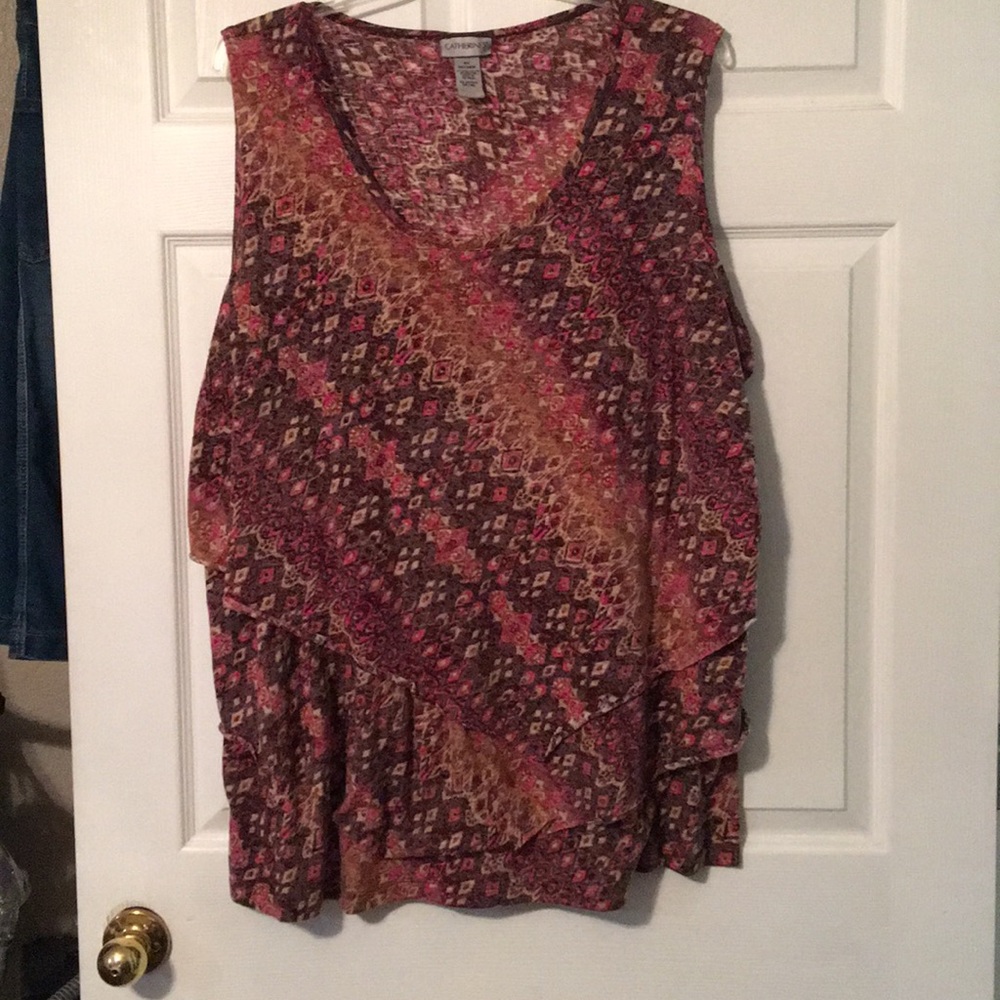 ❗️❗️  A gorgeouslay layered  sleeveless top ❗️❗️